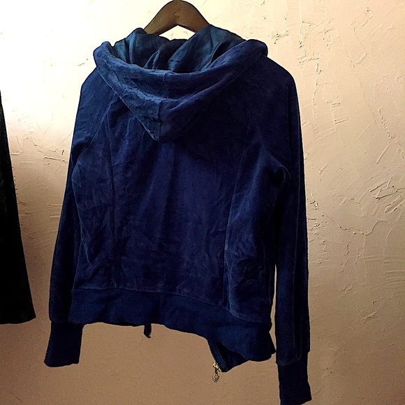 Bebe Velvet Feel Street + Dance Zip Up Hoodie - Picture 6 of 8